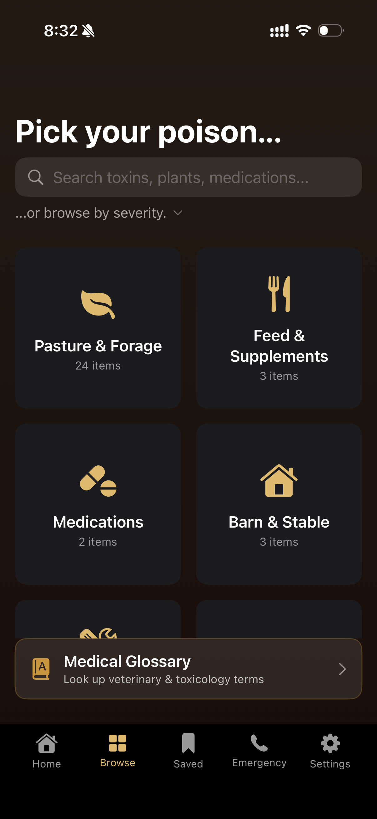 Pet Toxic Equine screenshot 2